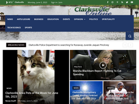 'clarksvilleonline.com' screenshot