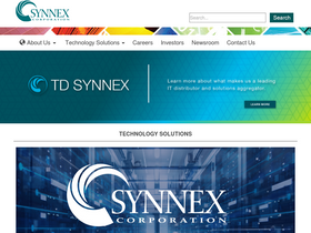 'synnexcorp.com' screenshot