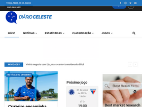 'diarioceleste.com.br' screenshot
