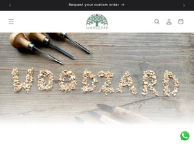 woodzard.com homepage screenshot