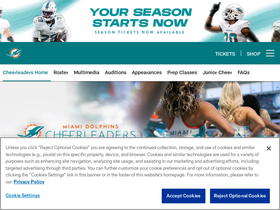 dolphinscheerleaders.com