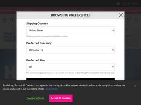 'everything5pounds.com' screenshot