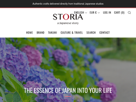 storia-japan.com homepage screenshot