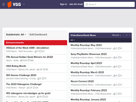 'videogamegeek.com' screenshot