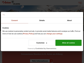 'stantonamarlberg.com' screenshot