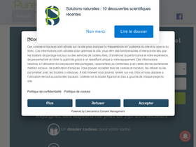 'pure-sante.info' screenshot