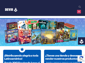 'deviramericas.com' screenshot