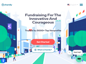 'charidy.com' screenshot