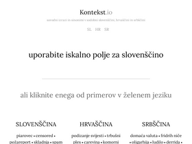 'kontekst.io' screenshot