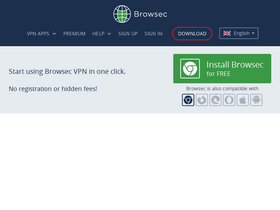 'browsec.com' screenshot