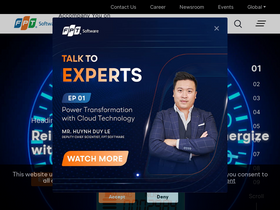 'fpt-software.com' screenshot
