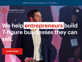 'capitalism.com' screenshot