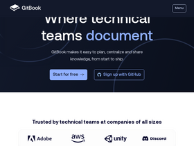 'gitbook.com' screenshot