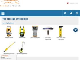 'tigersupplies.com' screenshot