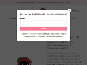 angkukuehgirl.com homepage screenshot