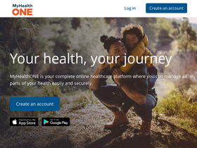 'myhealthone.com' screenshot
