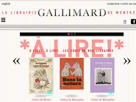 'gallimardmontreal.com' screenshot