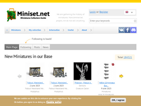 'miniset.net' screenshot