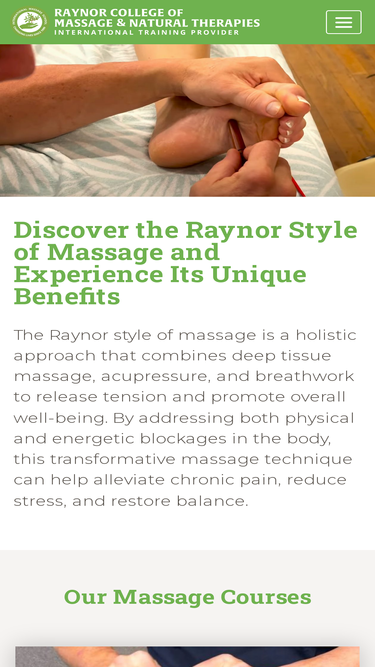 raynormassage.com