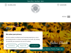 'buchanansplants.com' screenshot