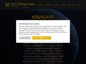taxconsultingafrica.com homepage screenshot