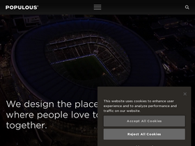 'populous.com' screenshot
