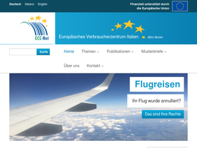 'euroconsumatori.org' screenshot