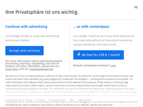 'storage-insider.de' screenshot