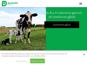 'djurskyddet.se' screenshot