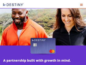 'destinycard.com' screenshot