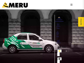 'merucabs.com' screenshot