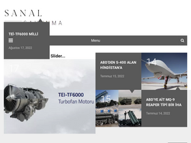 'sanalsavunma.com' screenshot