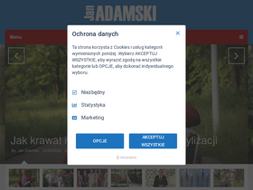 'janadamski.eu' screenshot