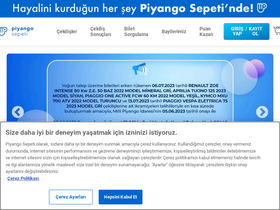 'piyangosepeti.com.tr' screenshot