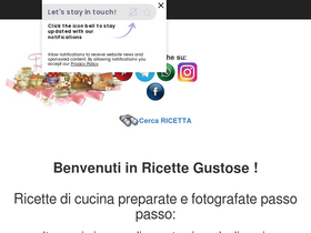 'ricettegustose.it' screenshot