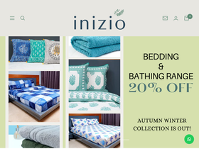 inizioshop.com homepage screenshot