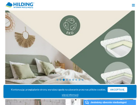 'hilding.pl' screenshot