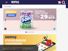 'mopas.com.tr' screenshot