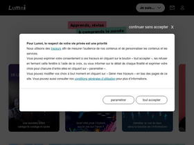'lumni.fr' screenshot