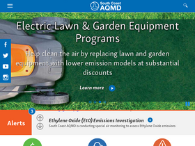 'aqmd.gov' screenshot