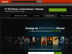 'cda.pl' screenshot