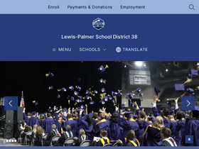 'lewispalmer.org' screenshot