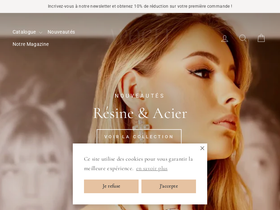 bijoux-apogee.fr homepage screenshot