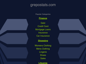 grepostats.com