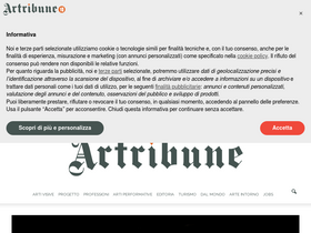 'artribune.com' screenshot