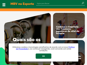 'mrvnoesporte.com.br' screenshot