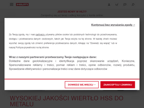 'hilti.pl' screenshot