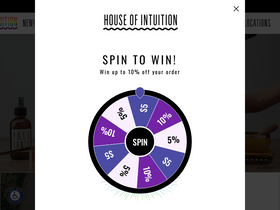 'houseofintuitionla.com' screenshot