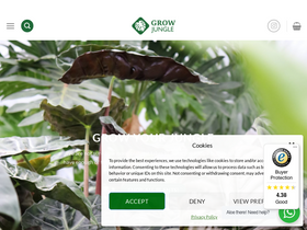 'growjungle.com' screenshot