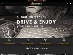 'diamondcarmats.com' screenshot